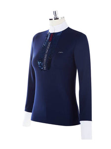 Bezzy - SS2020 Woman's Long Sleeve Competition Polo - Reform Sport Equestrian Clothing
